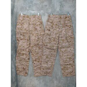 USMC Pants Mens Small Frog FR Combat Ensemble Trouser Desert Marpat Lot Of 2
